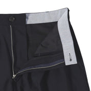 2 Pleats Tapered Wool Tropical