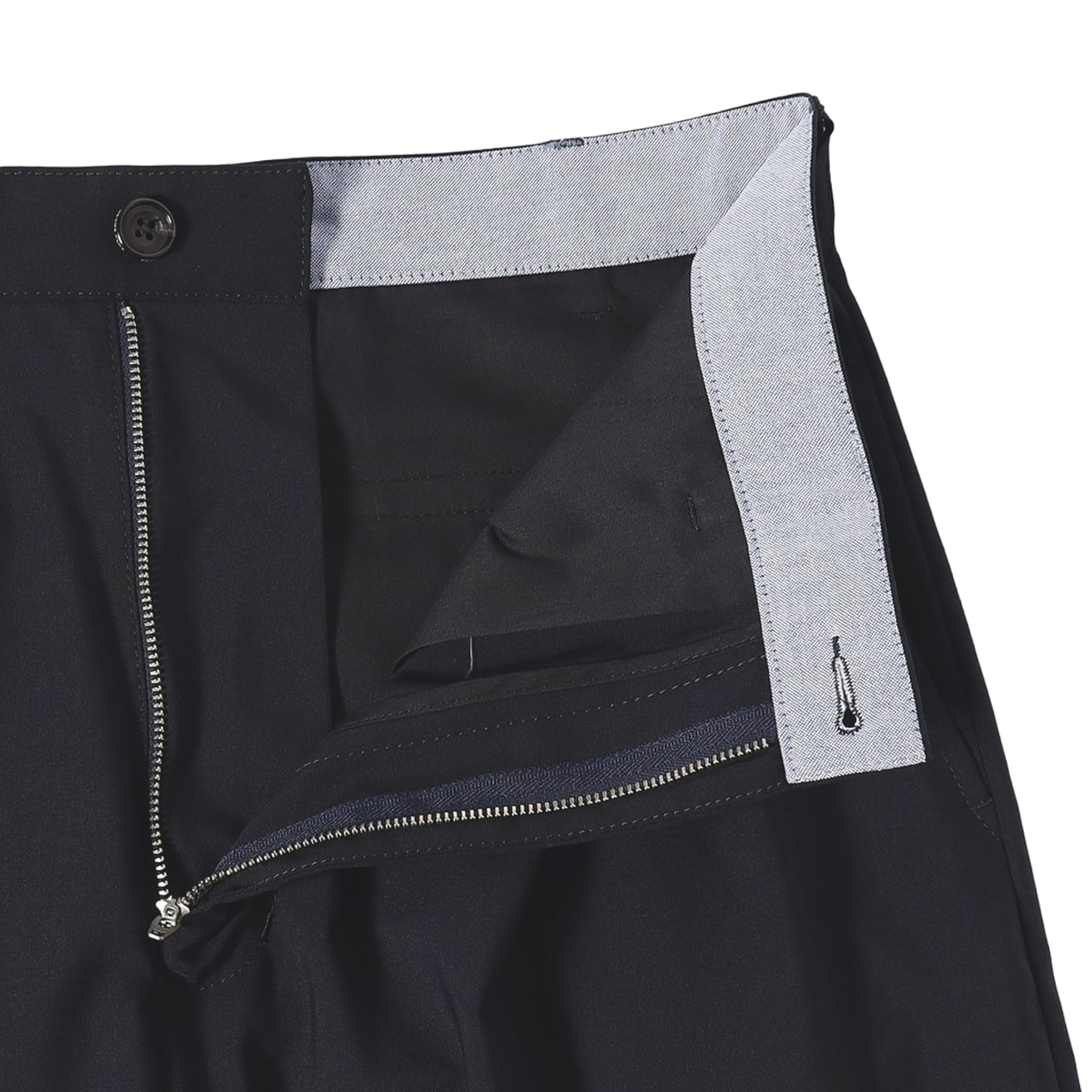 2 Pleats Tapered Wool Tropical