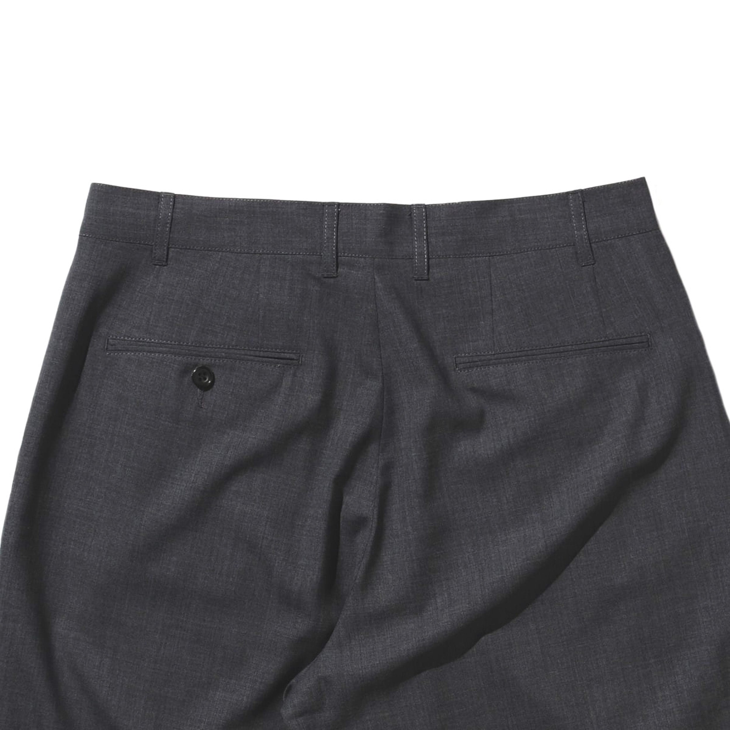 2 Pleats Shorts Wool Tropical
