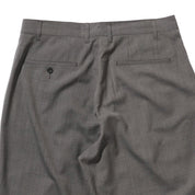 2 Pleats Shorts Wool Tropical