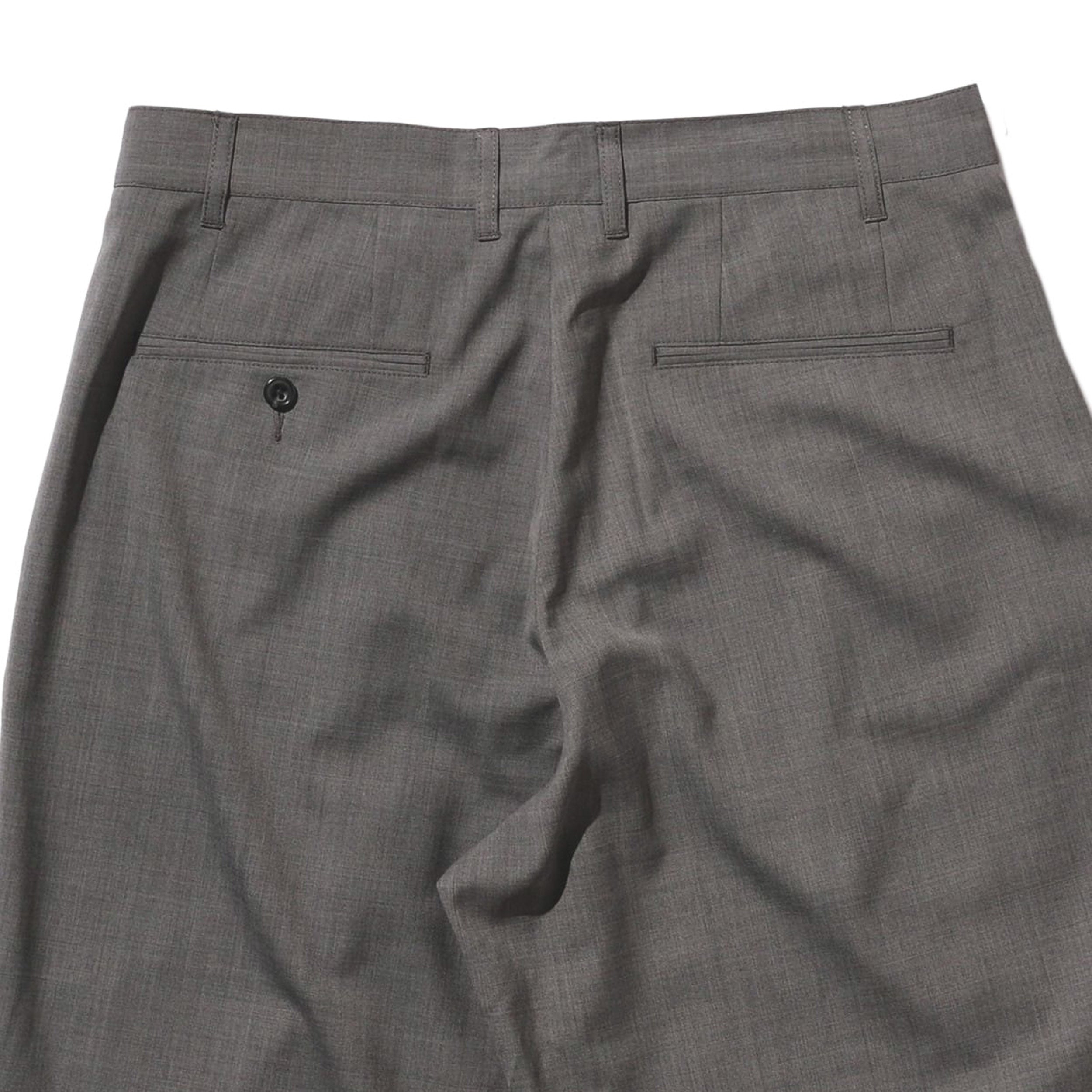 2 Pleats Shorts Wool Tropical