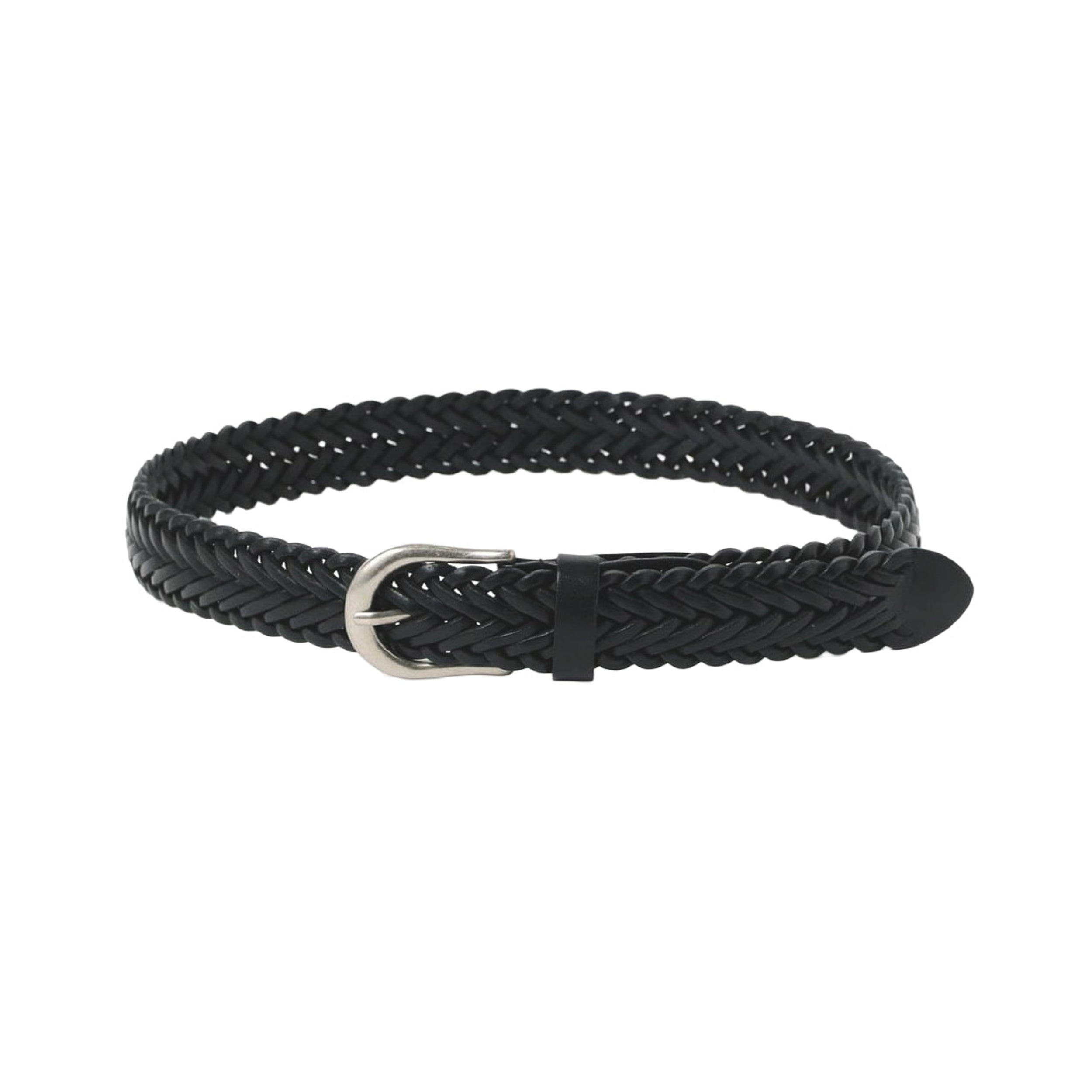 Leather Mesh Belt