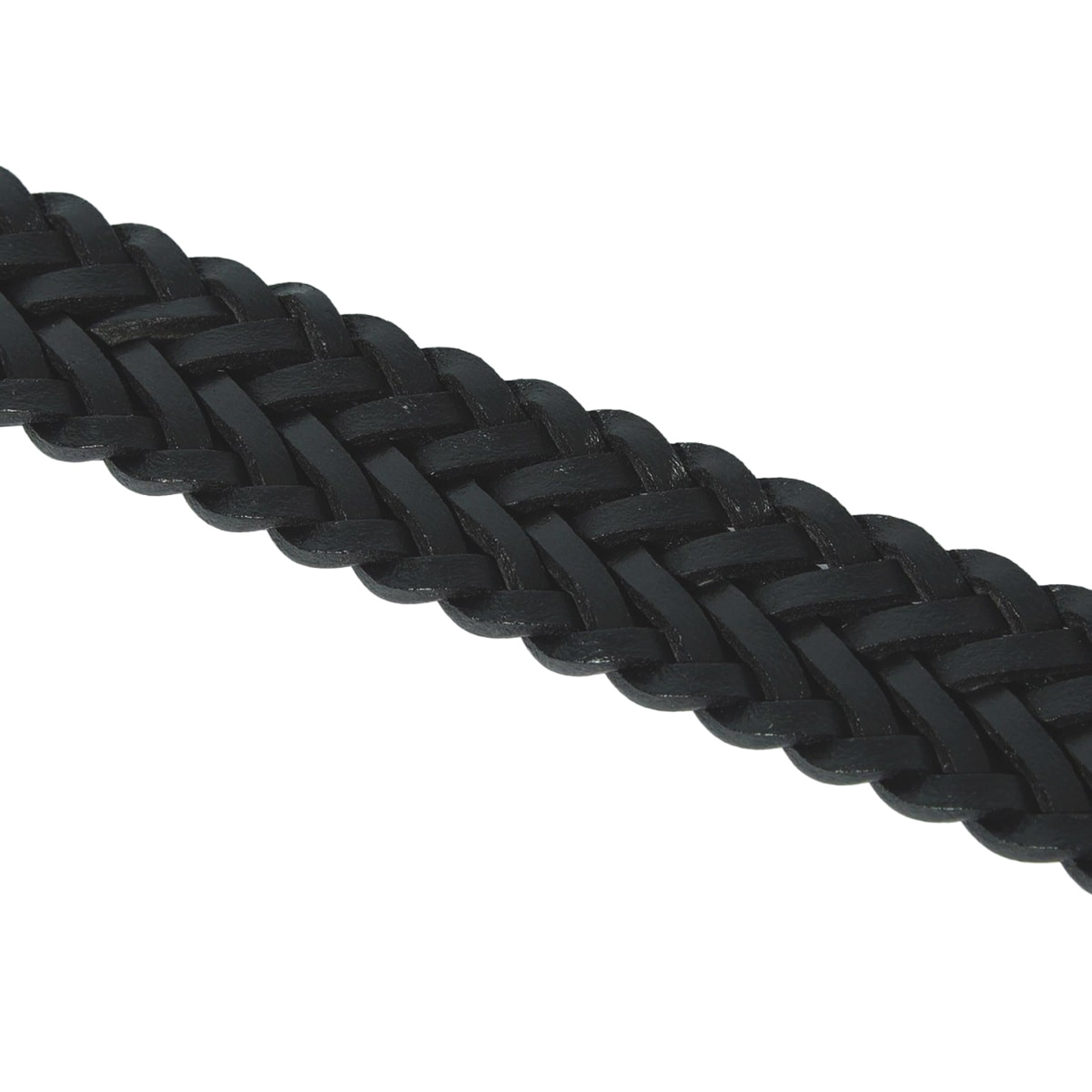 Leather Mesh Belt