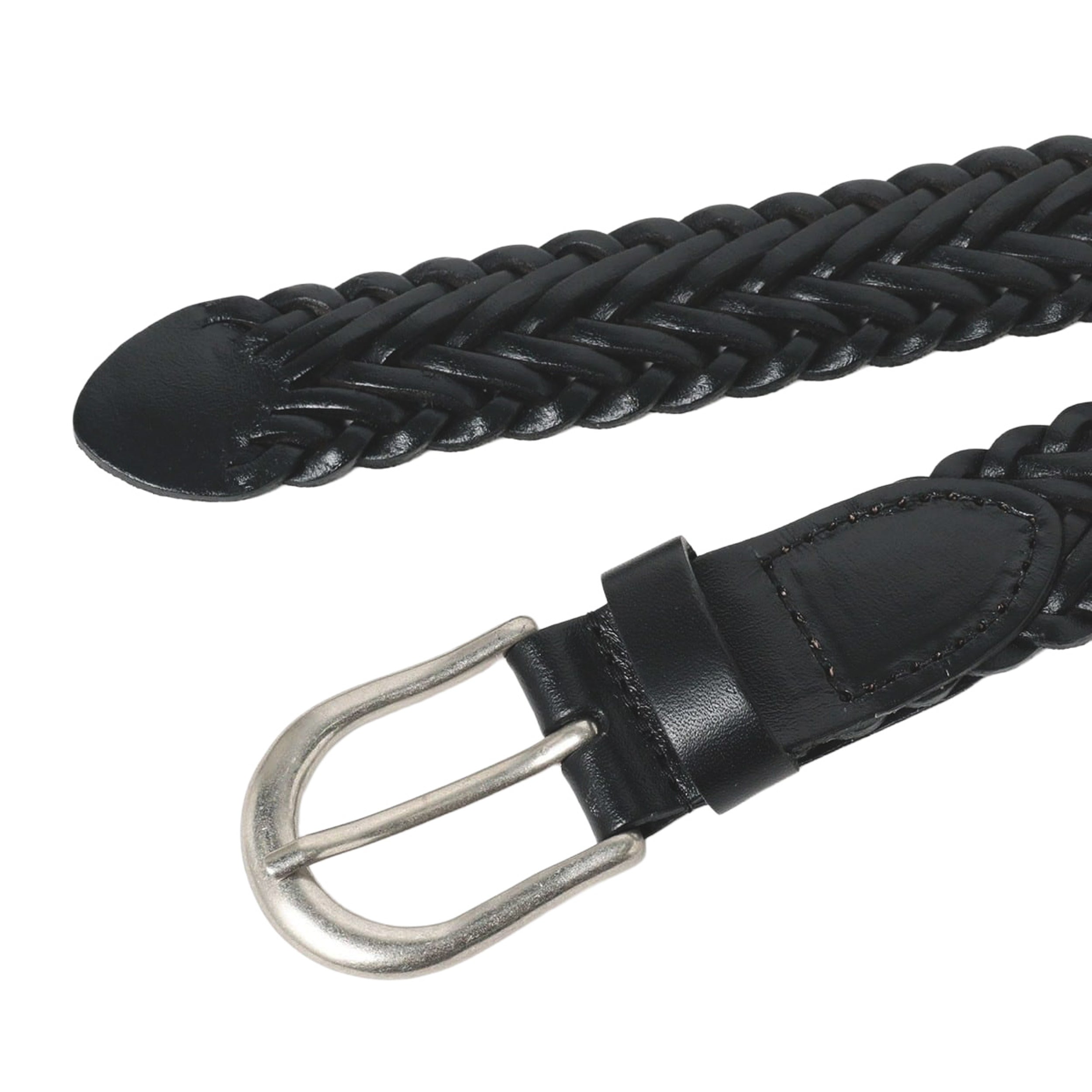 Leather Mesh Belt