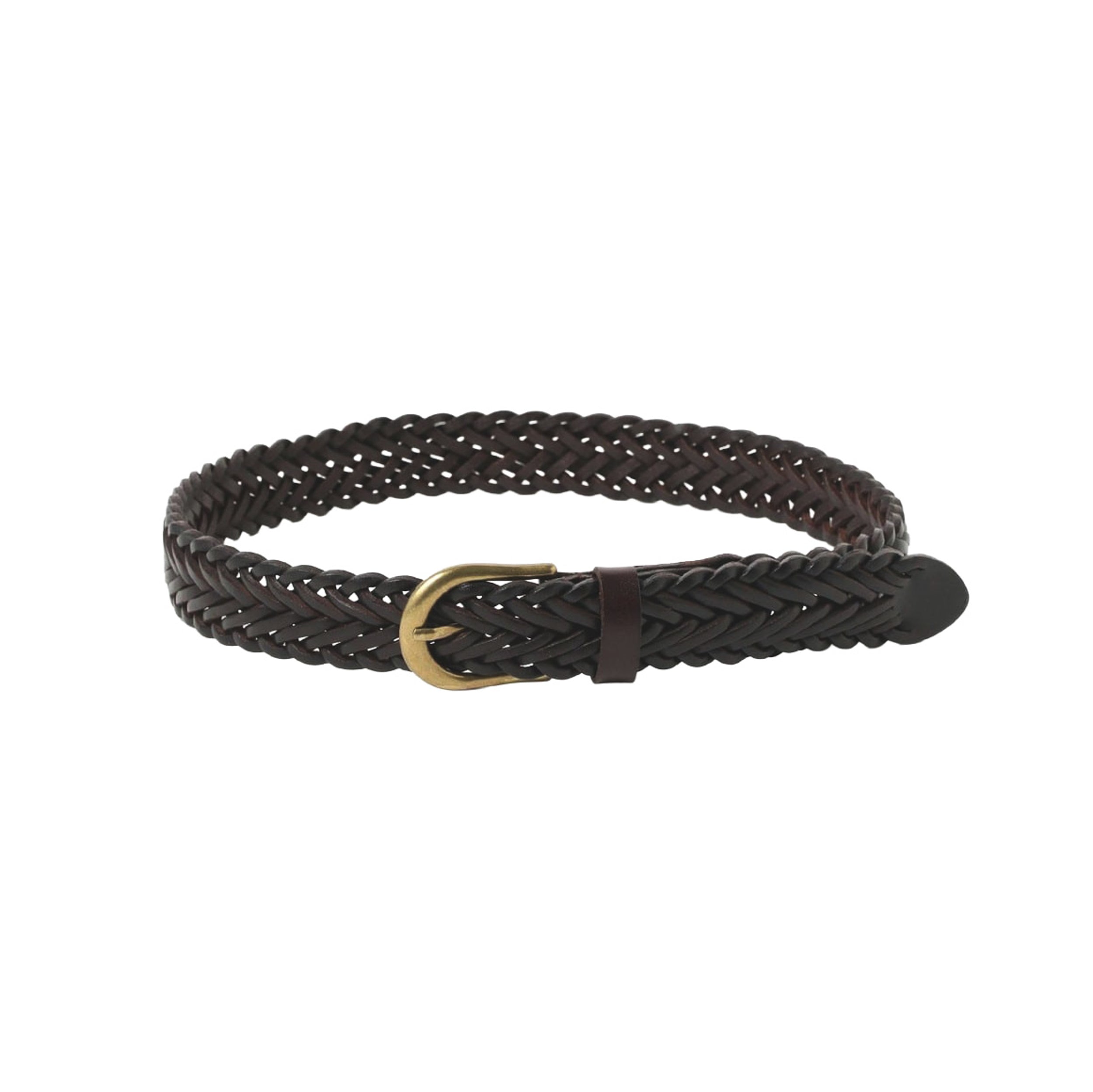 Leather Mesh Belt