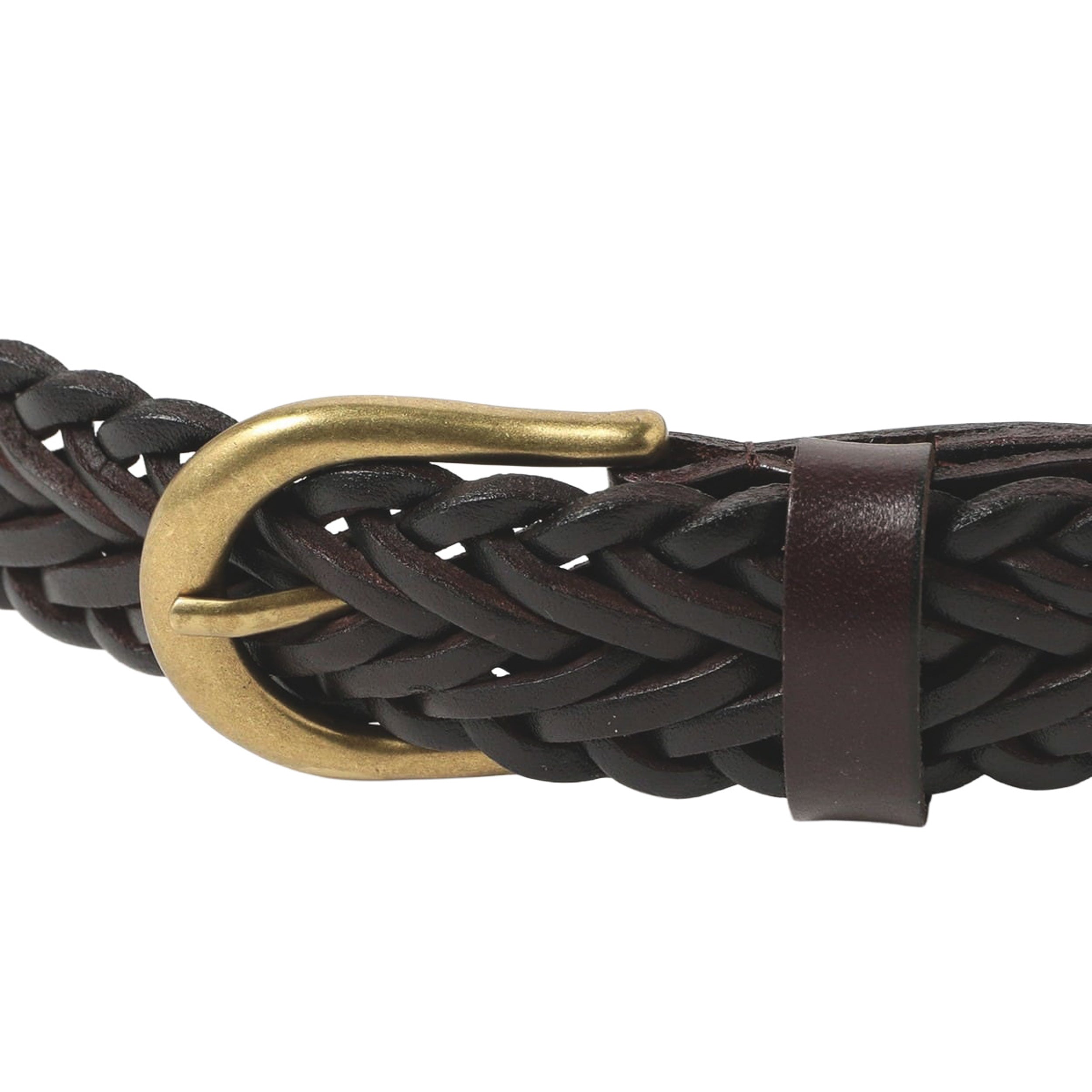 Leather Mesh Belt