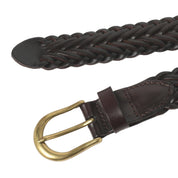Leather Mesh Belt