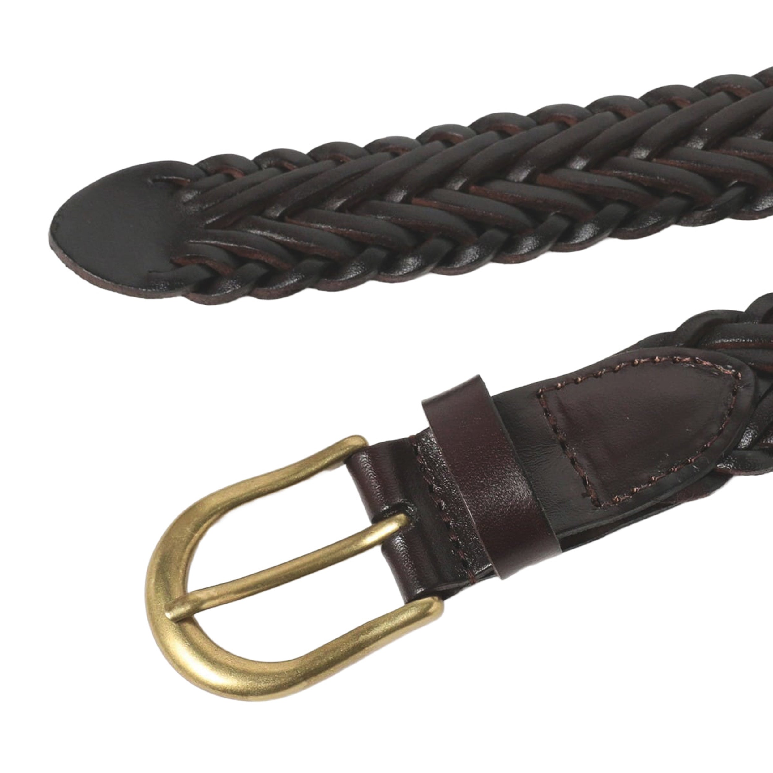 Leather Mesh Belt