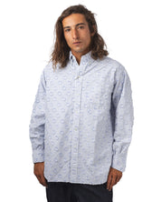 B.D. Classic-fit Burnout Dot Candy Stripe