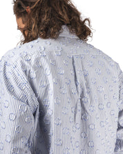 B.D. Classic-fit Burnout Dot Candy Stripe