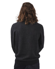 Knit Polo Diamond Pattern
