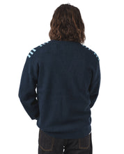 Born Stripe 14G Cardigan