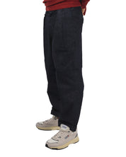 2 Pleats Tapered Denim