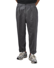 2 Pleats Tapered Flannel