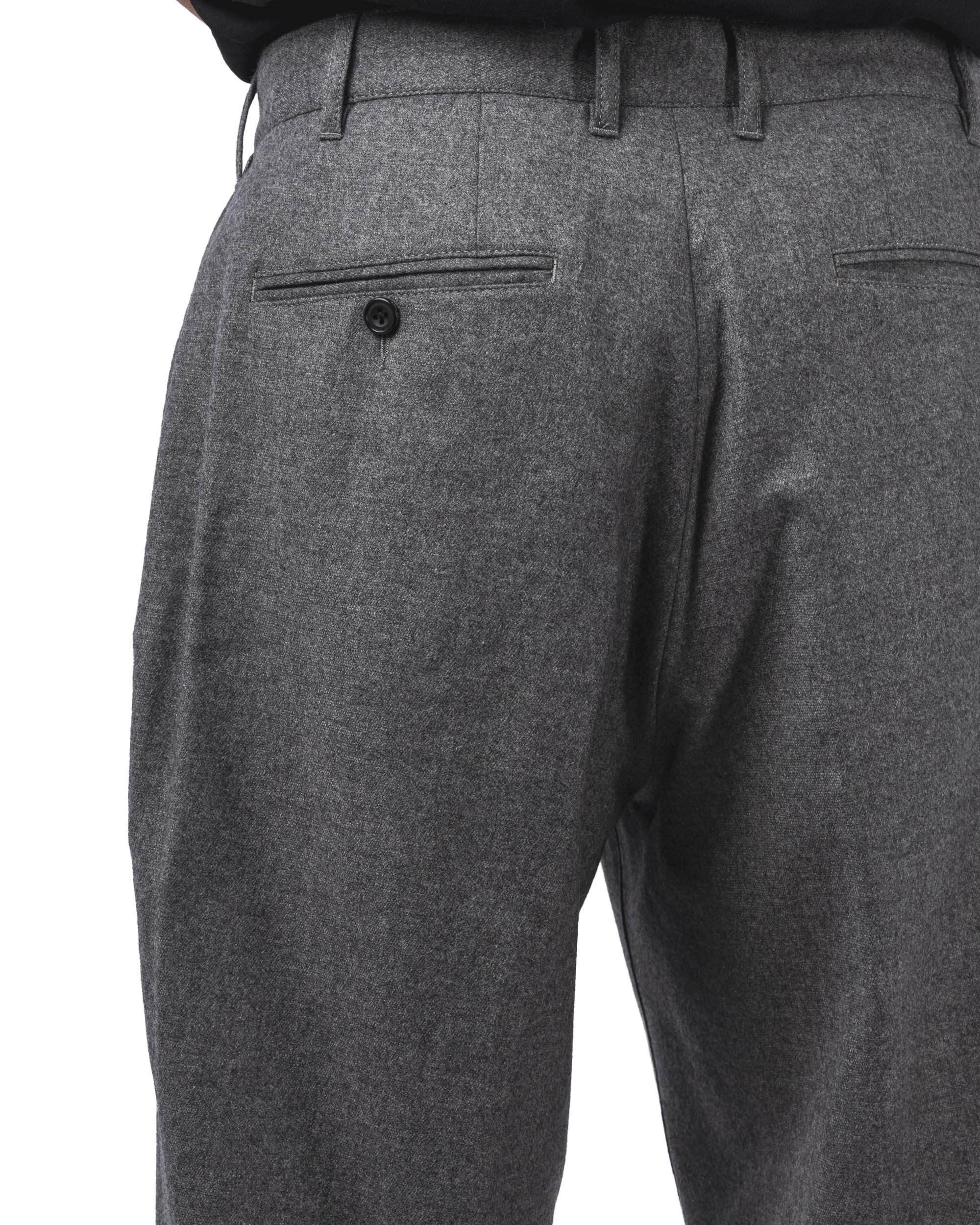 2 Pleats Tapered Flannel