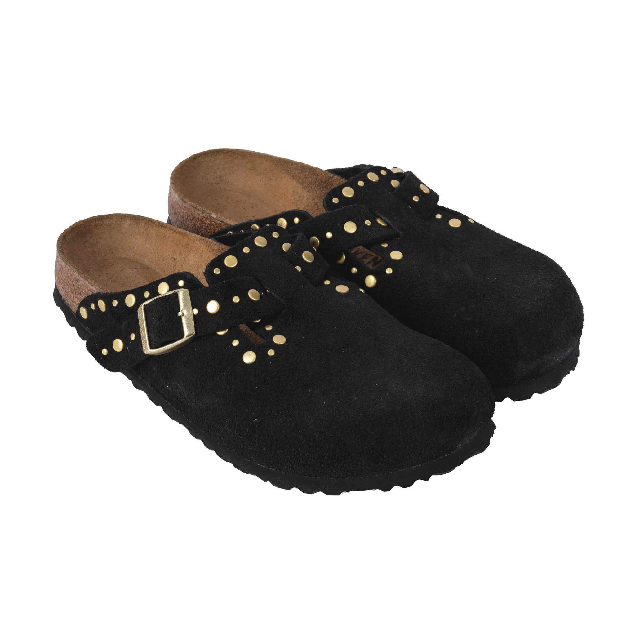 Slapi Boston Rivet Boston Rivet Suede – People's Rag