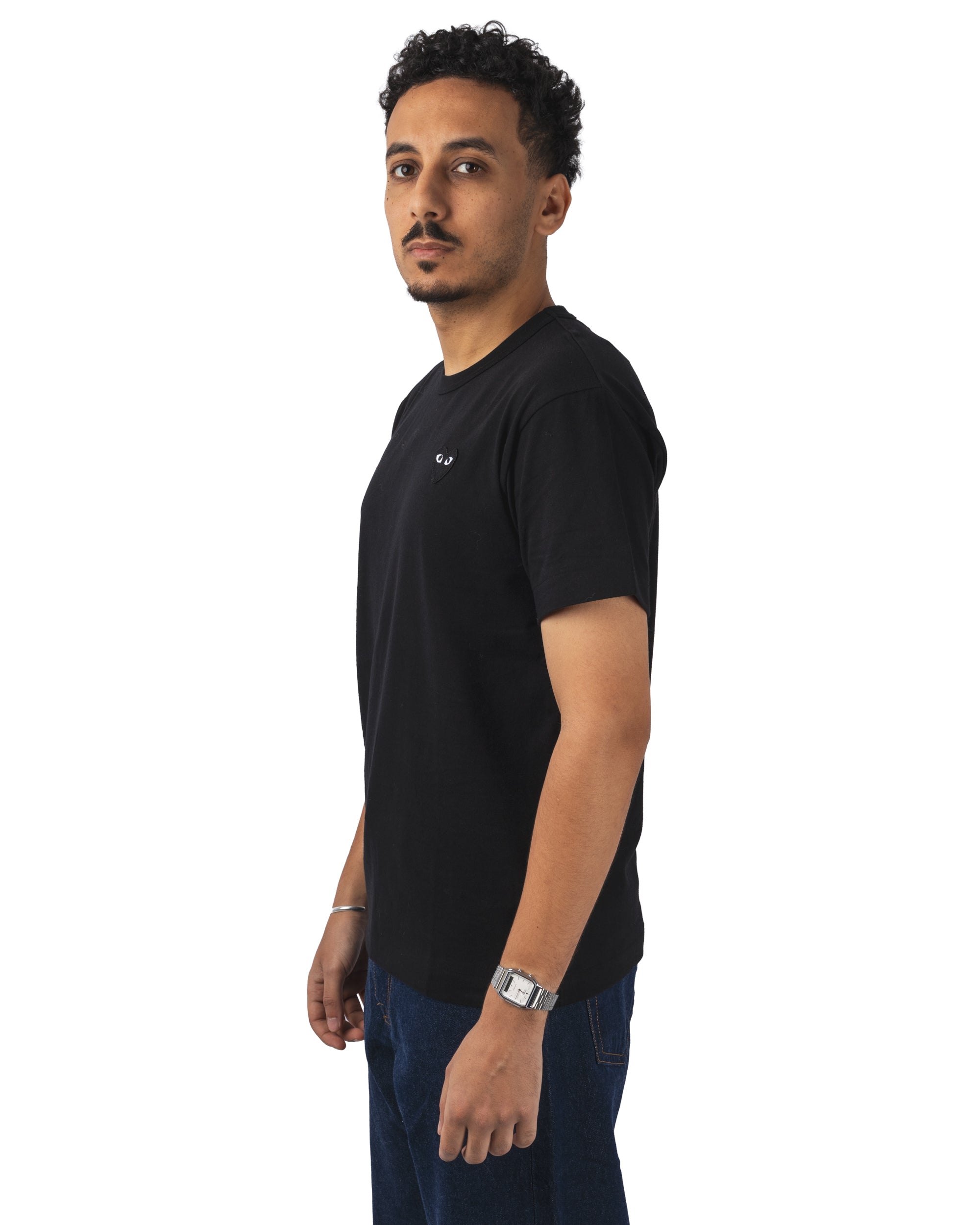 S/S T-Shirt Black Emblem
