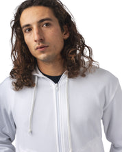 HOODED ZIP BLACK EMBLEM