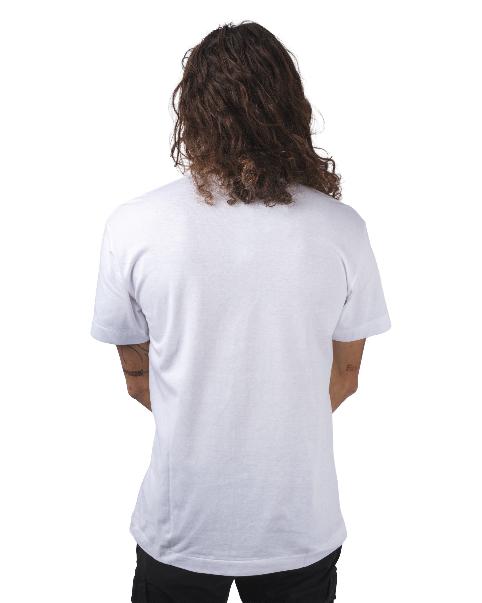 T-SHIRT LOGO PRINT RED HEART