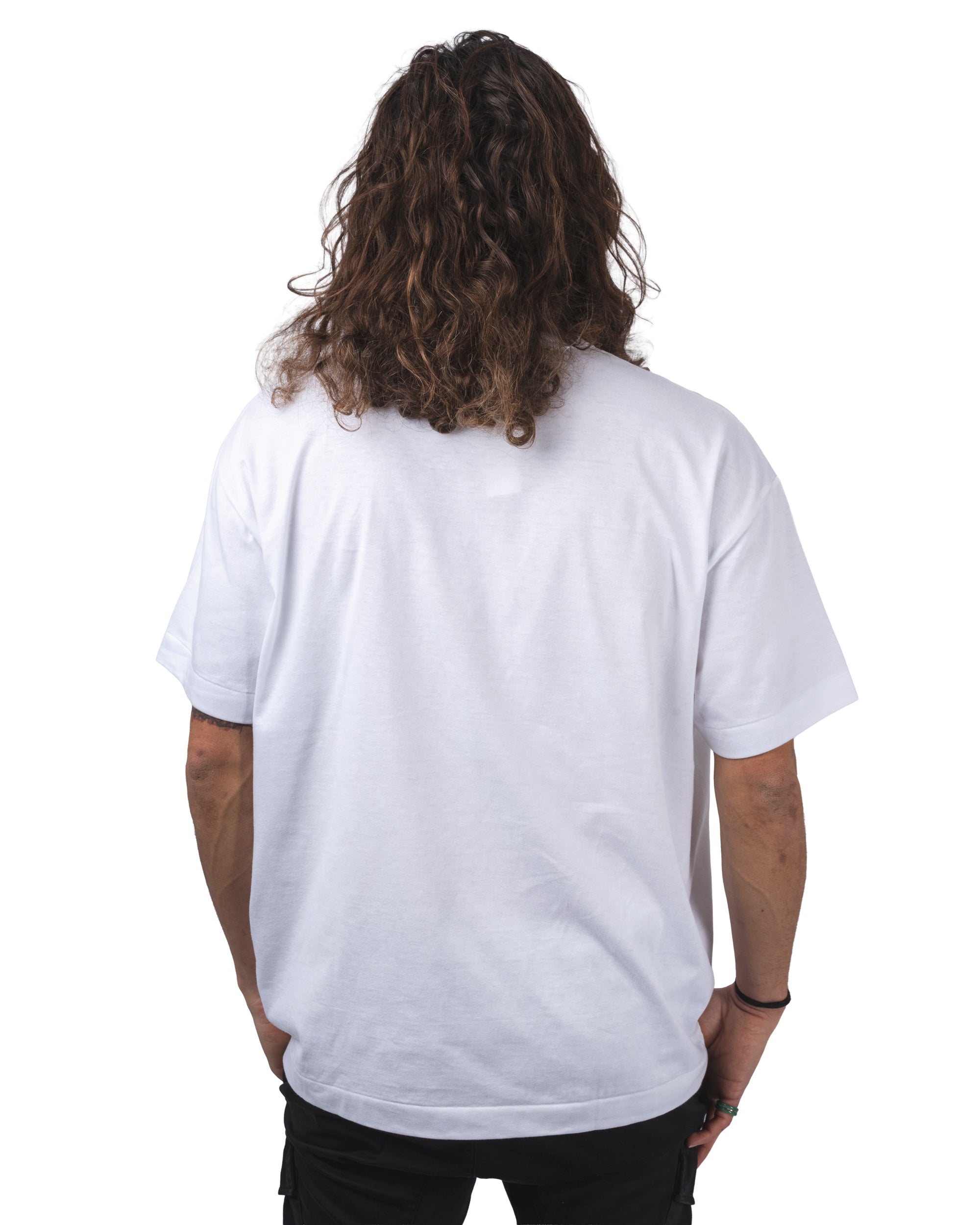 OVERSIZED LOGO T-SHIRT BLACK HEART