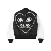 Black Heart Varsity Jacket
