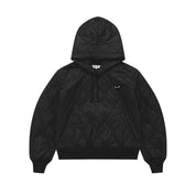 Black Heart Hooded Jacket