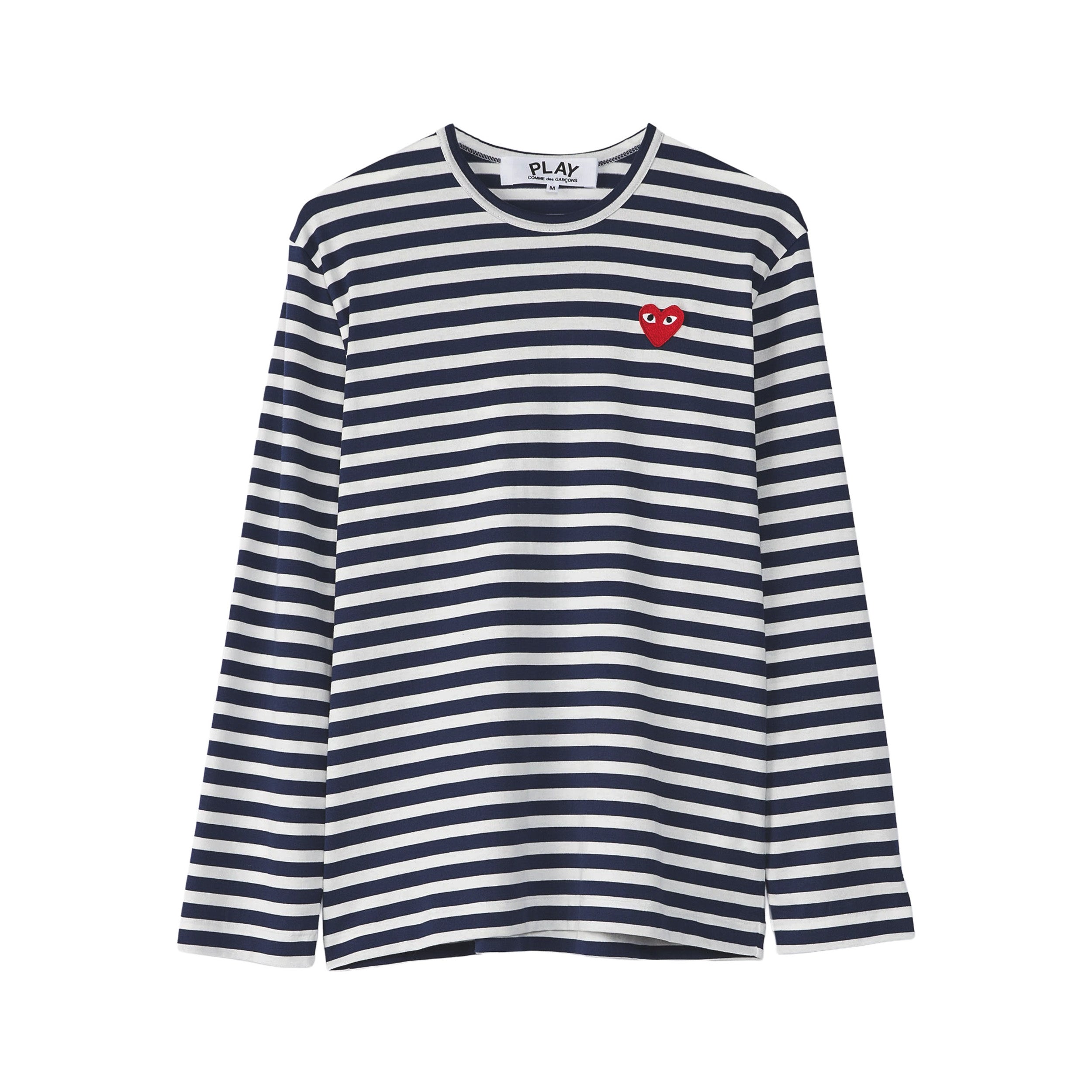 Red Heart Striped Long Sleeve