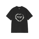W' S/S Spray Heart T-Shirt