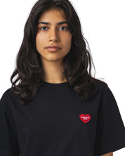 W' S/S Heart Patch T-Shirt