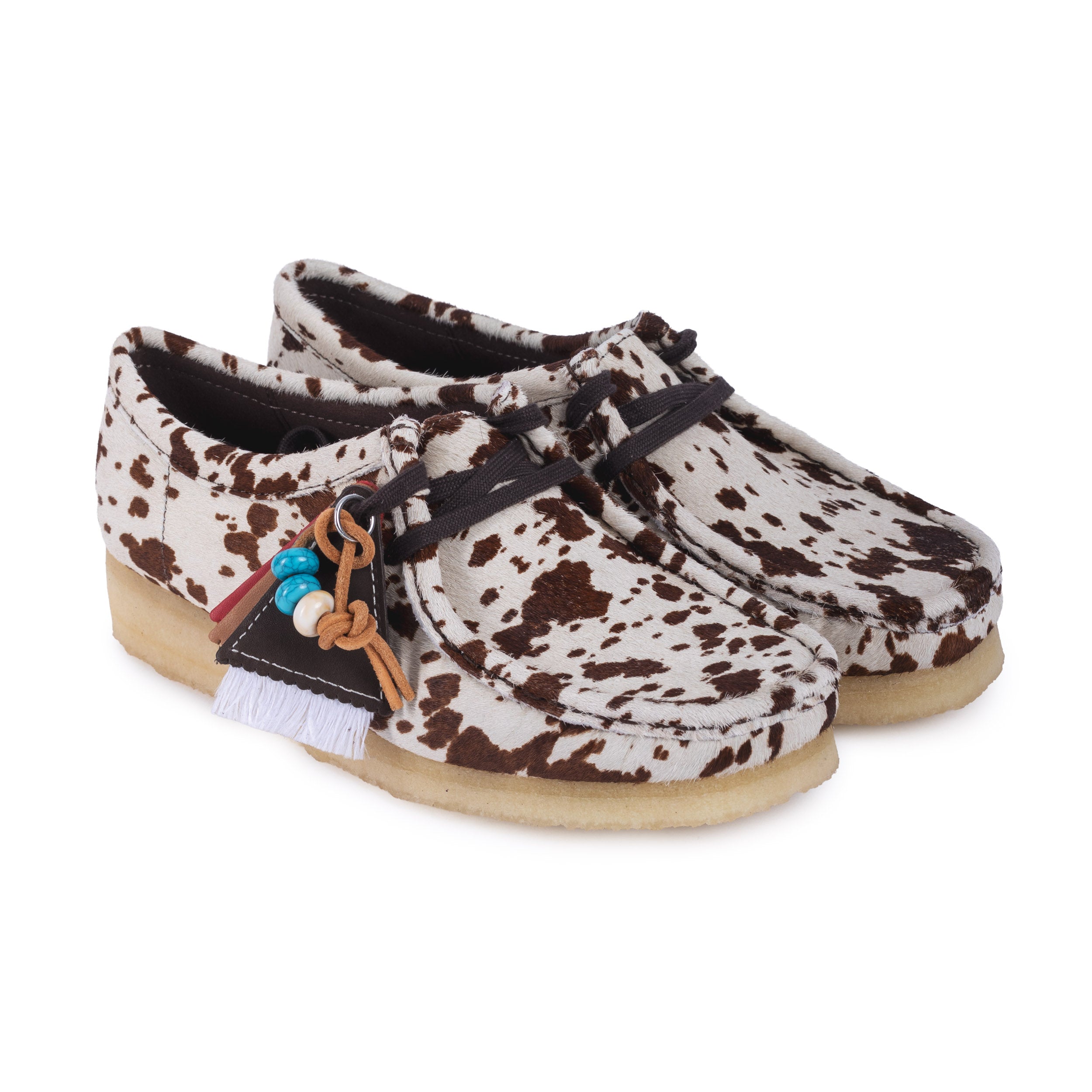Wallabee Cow Print