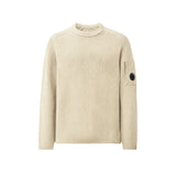 Full Rib Cotton Crewneck Lens Sweater
