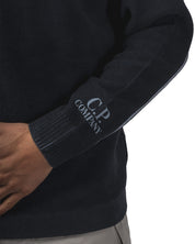 COTTON CHENILLE DOUBLE DYED CREWNECK SWEATER