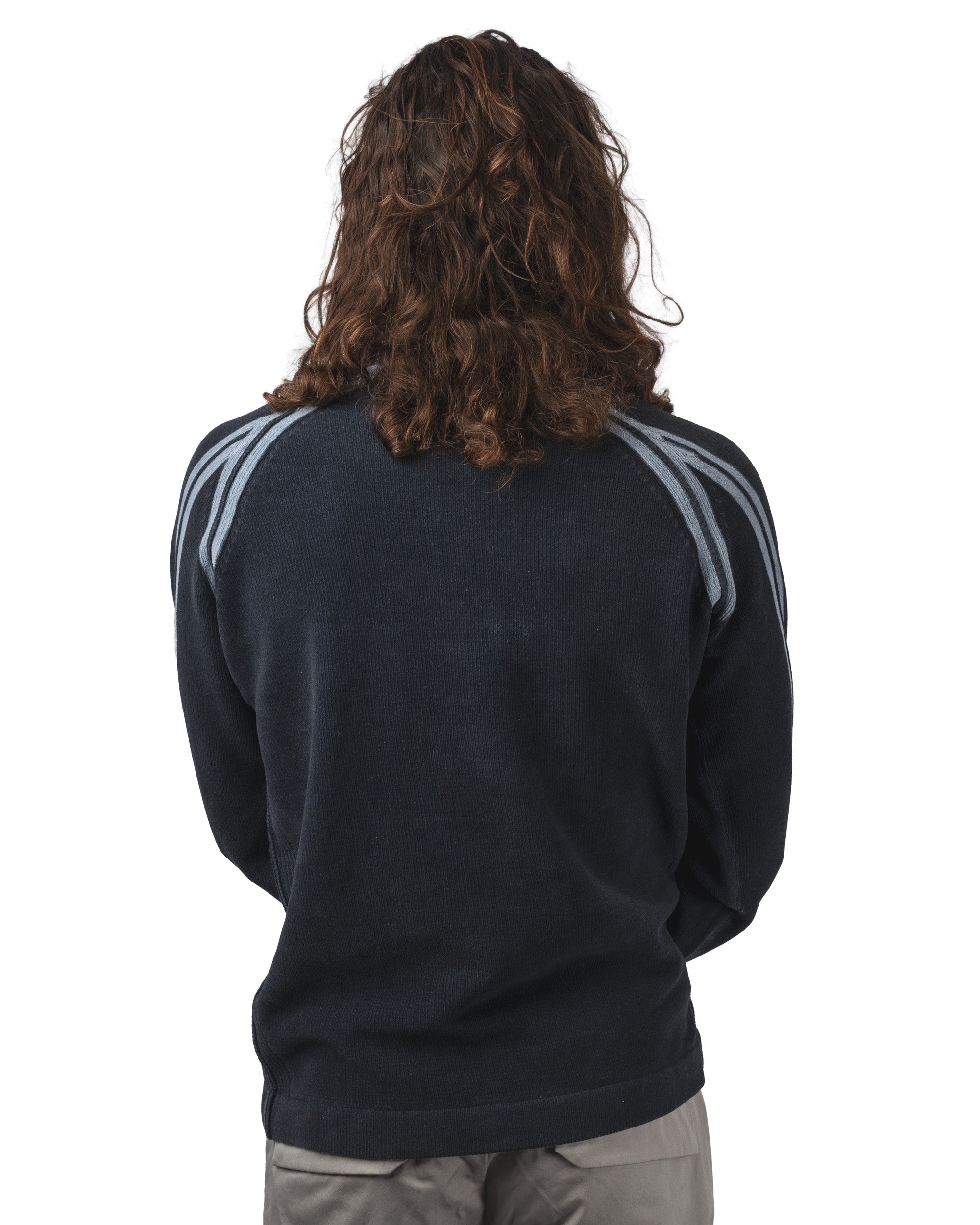 COTTON CHENILLE DOUBLE DYED CREWNECK SWEATER