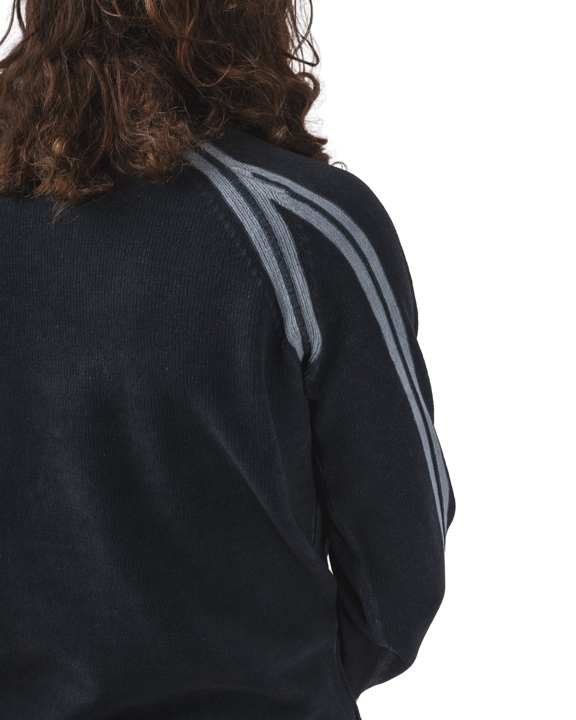 COTTON CHENILLE DOUBLE DYED CREWNECK SWEATER