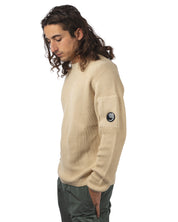 COTTON SEA ISLAND CREWNECK LENS SWEATER