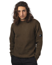 COTTON SEA ISLAND CREWNECK LENS SWEATER