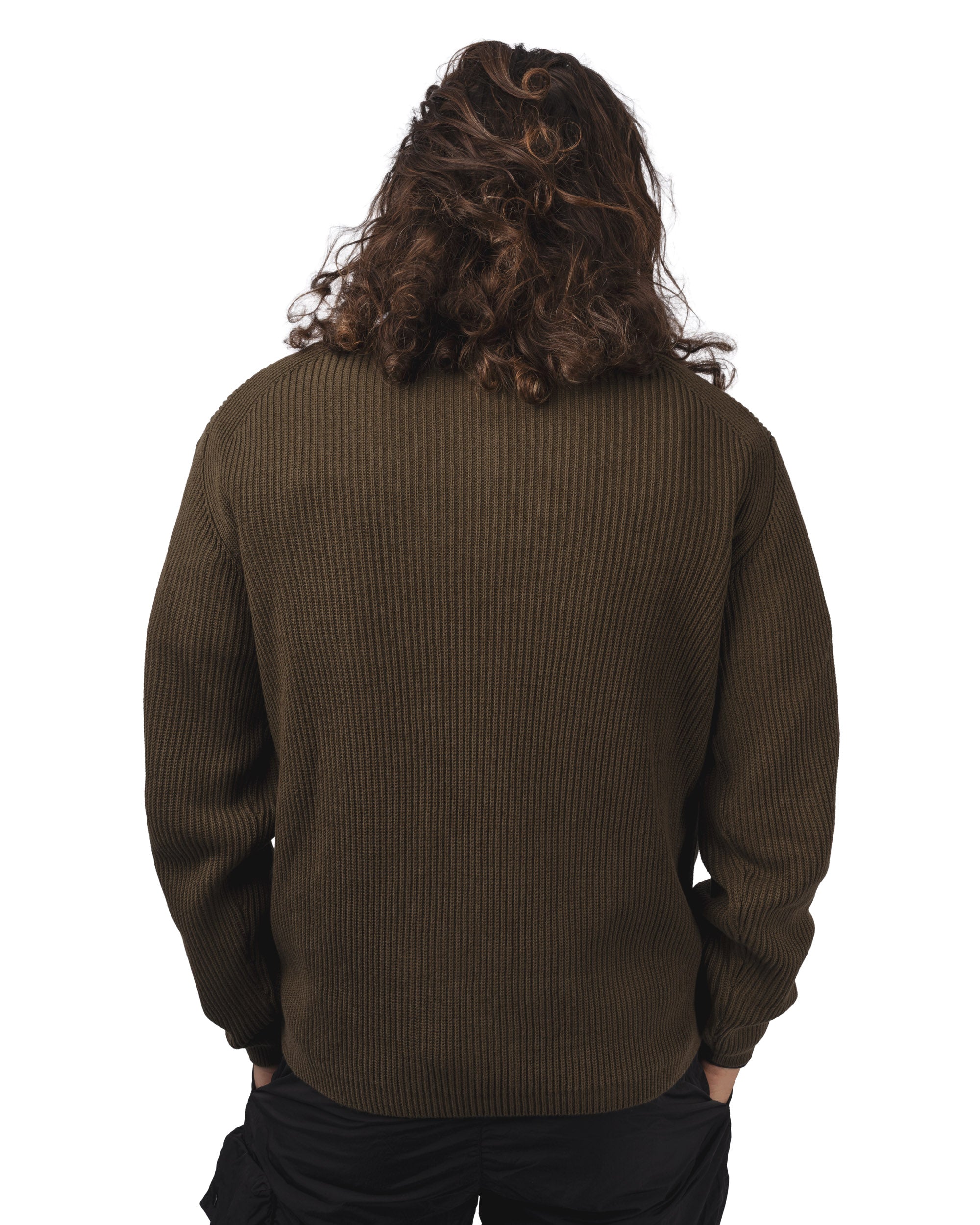 COTTON SEA ISLAND CREWNECK LENS SWEATER