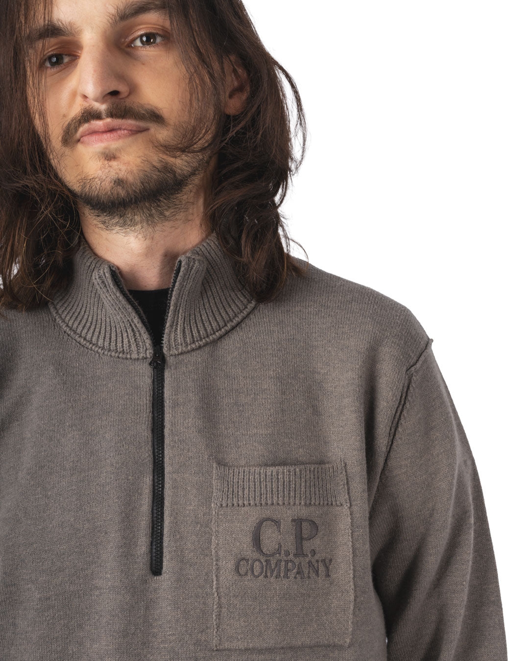 Knitwear Polo Collar In Soft Cotton Stretch