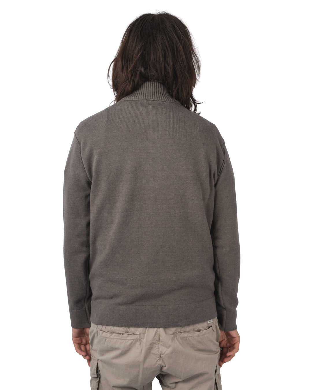 Knitwear Polo Collar In Soft Cotton Stretch