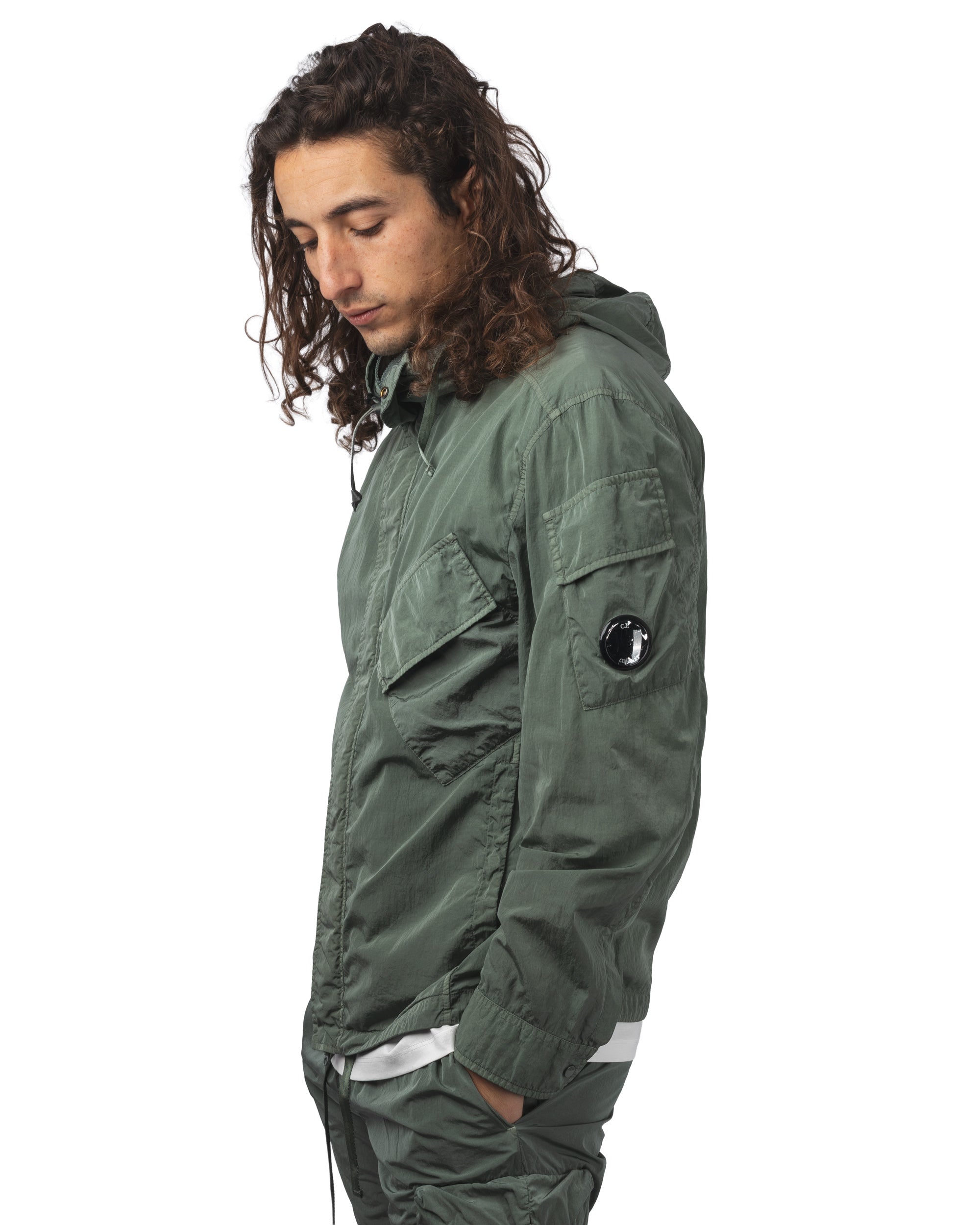 CHROME-R HOODED LENS OVERSHIRT