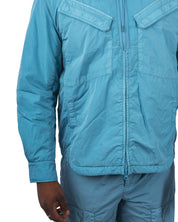 Overshirt Padded in Chrome - R