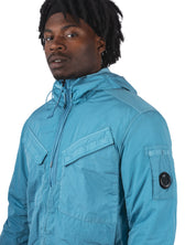 Overshirt Padded in Chrome - R