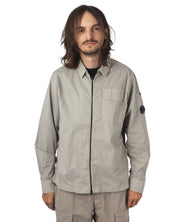 Overshirt in Organic Gabardine
