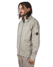 Overshirt in Organic Gabardine