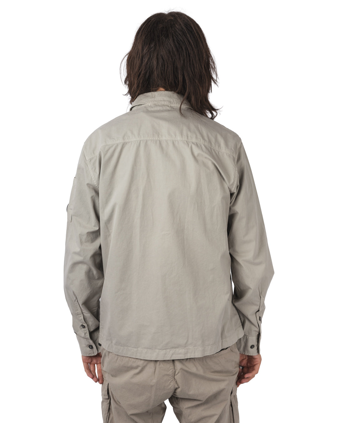 Overshirt in Organic Gabardine