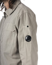 Overshirt in Organic Gabardine