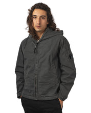 MICRO-REPS HOODED LENS JACKET