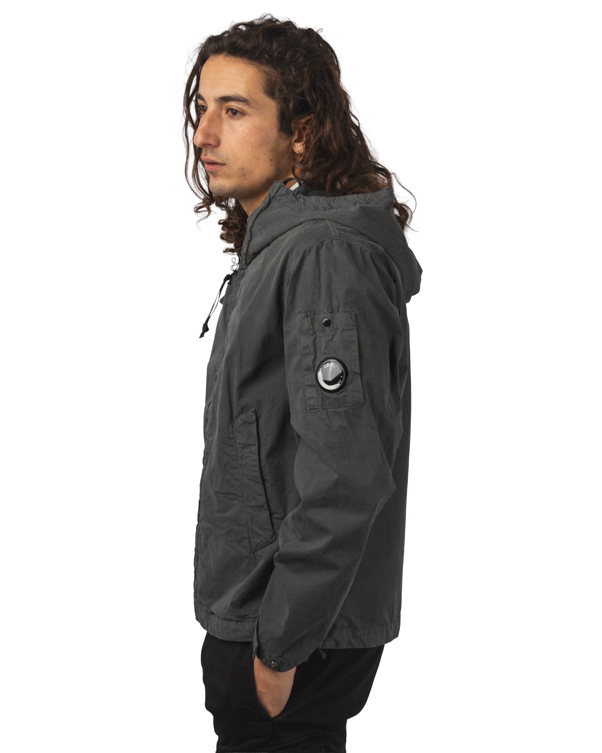 MICRO-REPS HOODED LENS JACKET