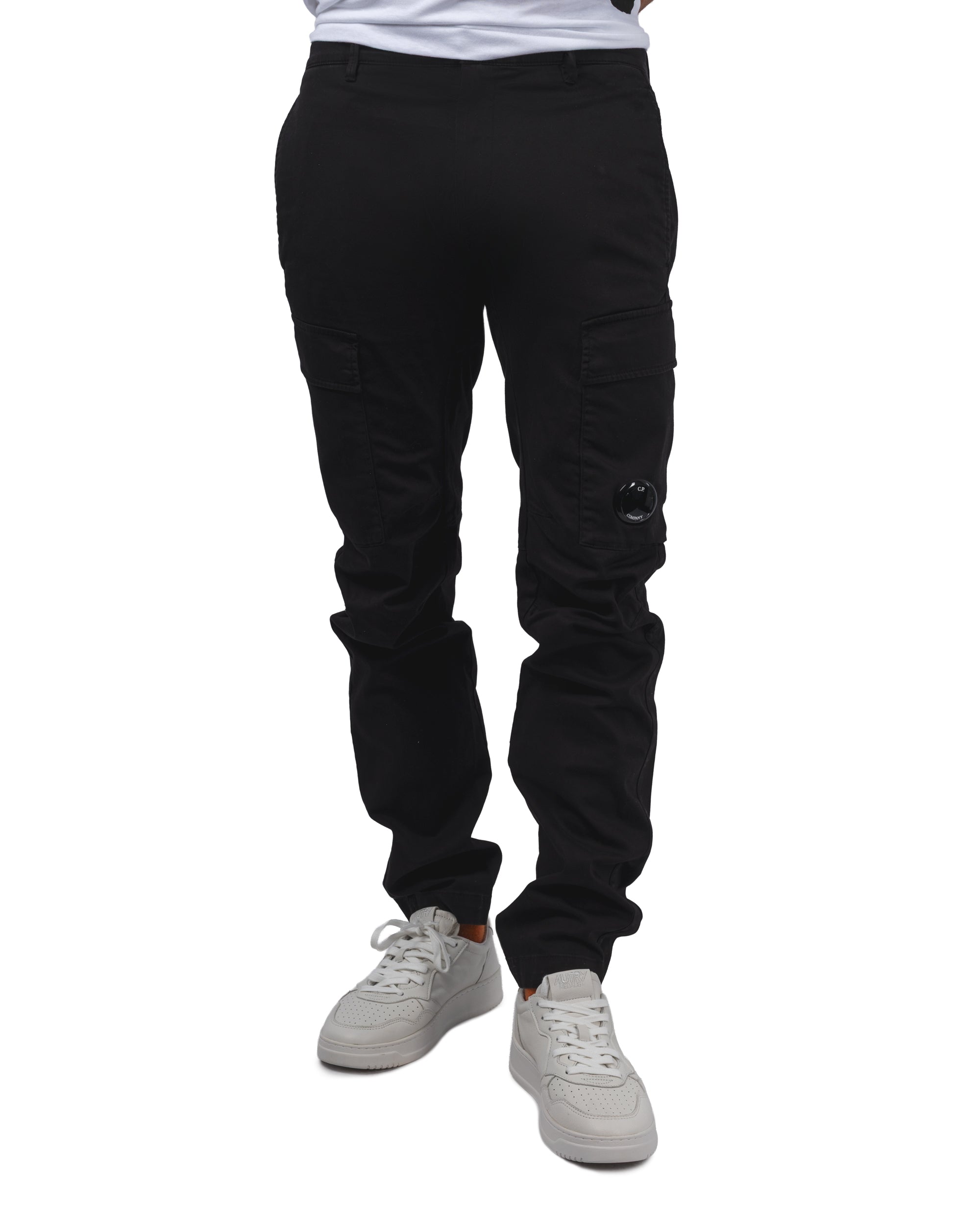 STRETCH SATEEN ERGONOMIC CARGO PANTS