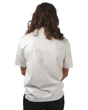 METROPOLIS SERIES MERCERIZED JERSEY SHORT SLEEVE HALF ZIP POLO